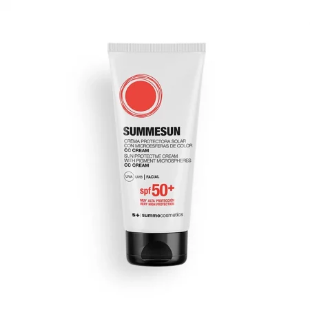 CREMA PROTECTORA SOLAR CON MICROESFERAS DE COLOR SUMMESUN 75ml
