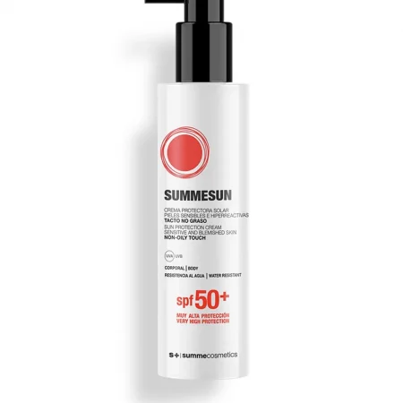 CREMA SOLAR PIELES SENSIBLES TACTO NO GRASO SUMMESUN 200ml